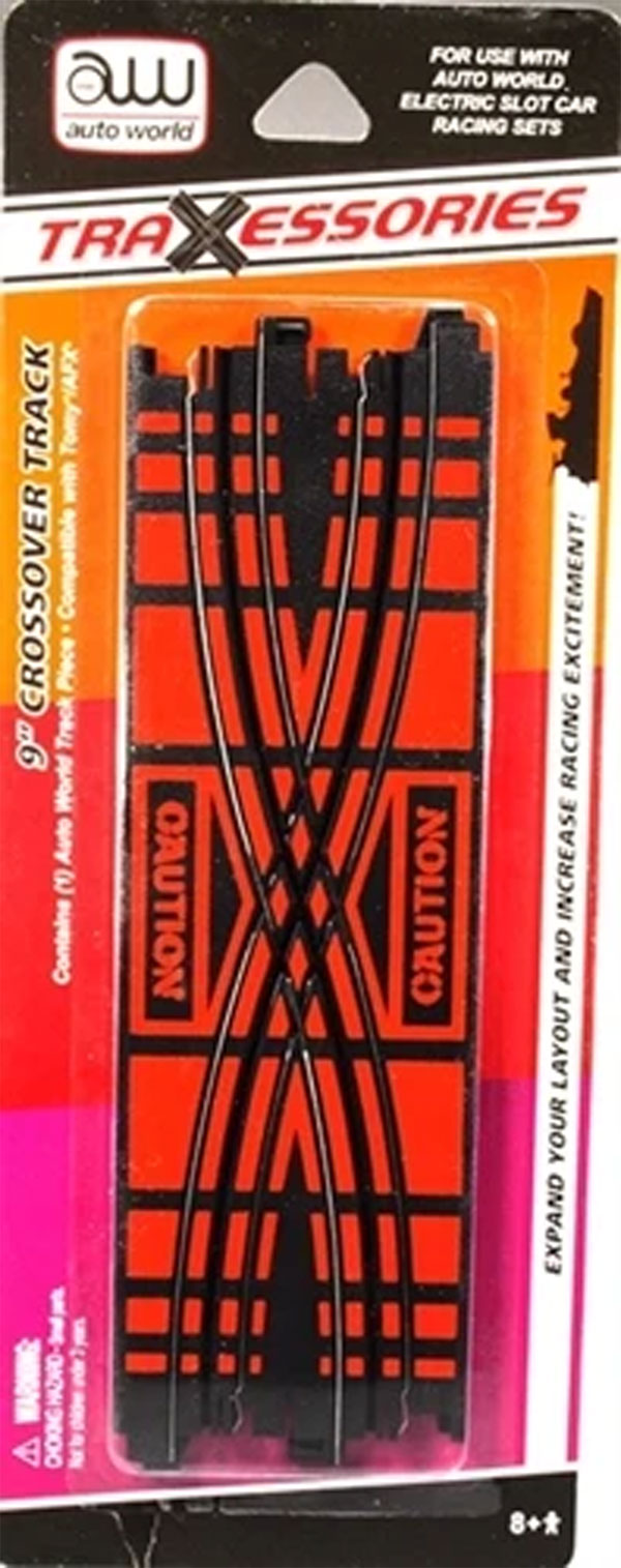 Auto World HO Slot Car 9" Crossover Track