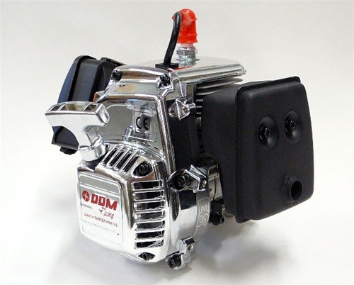 HPI Baja 5B/5SC/5T 30.5cc ESP Modified/Ported Chrome Engine with Clutch and CY Carb