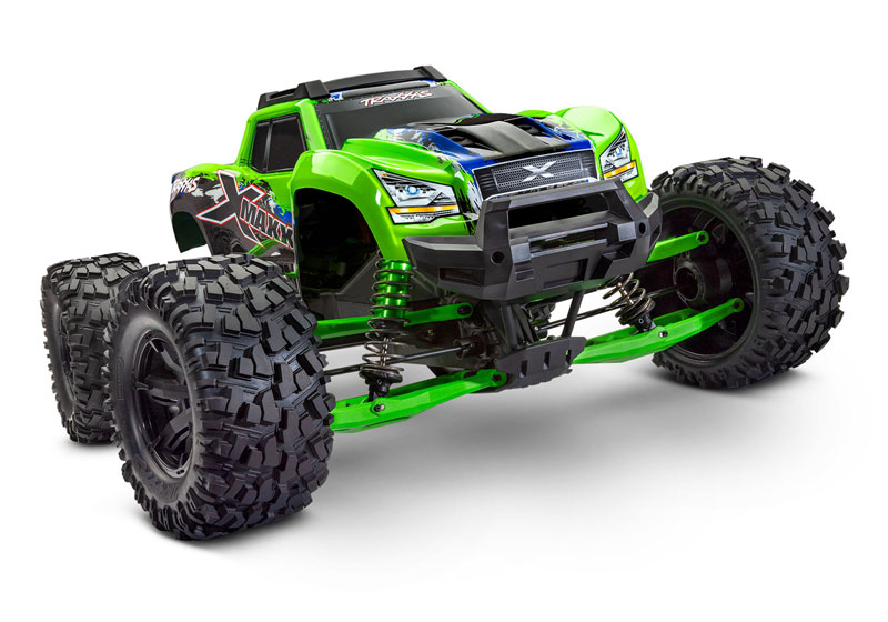 Traxxas X-Maxx Green WideMaxx Suspension kit - Includes Front