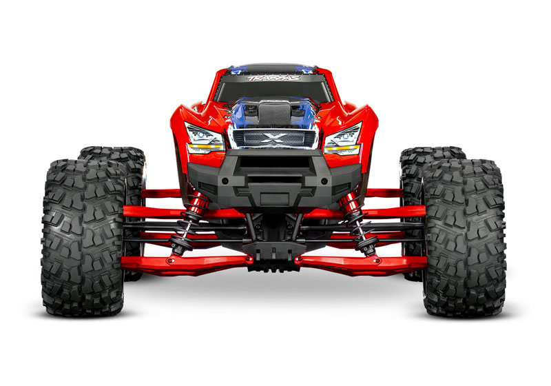 Traxxas X-Maxx Red WideMaxx Suspension kit - Includes Front & Rear