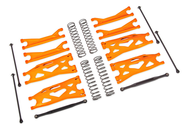 Traxxas X-Maxx Orange WideMaxx Suspension kit
