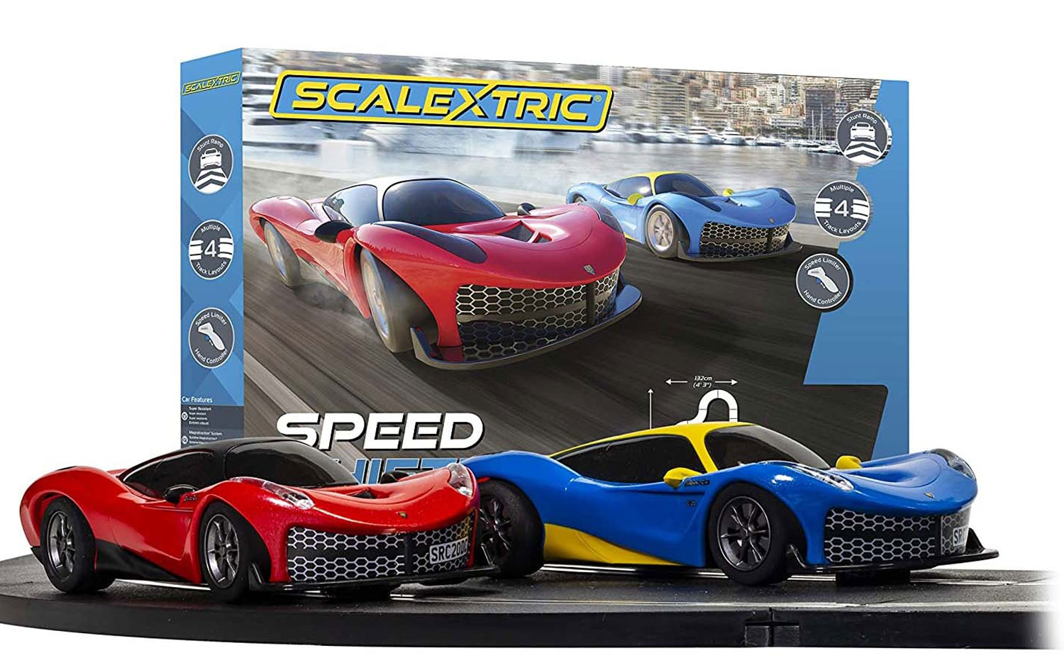 Scalextric Speed Shifters 1/32 Slot Car Track Set (C1414T)