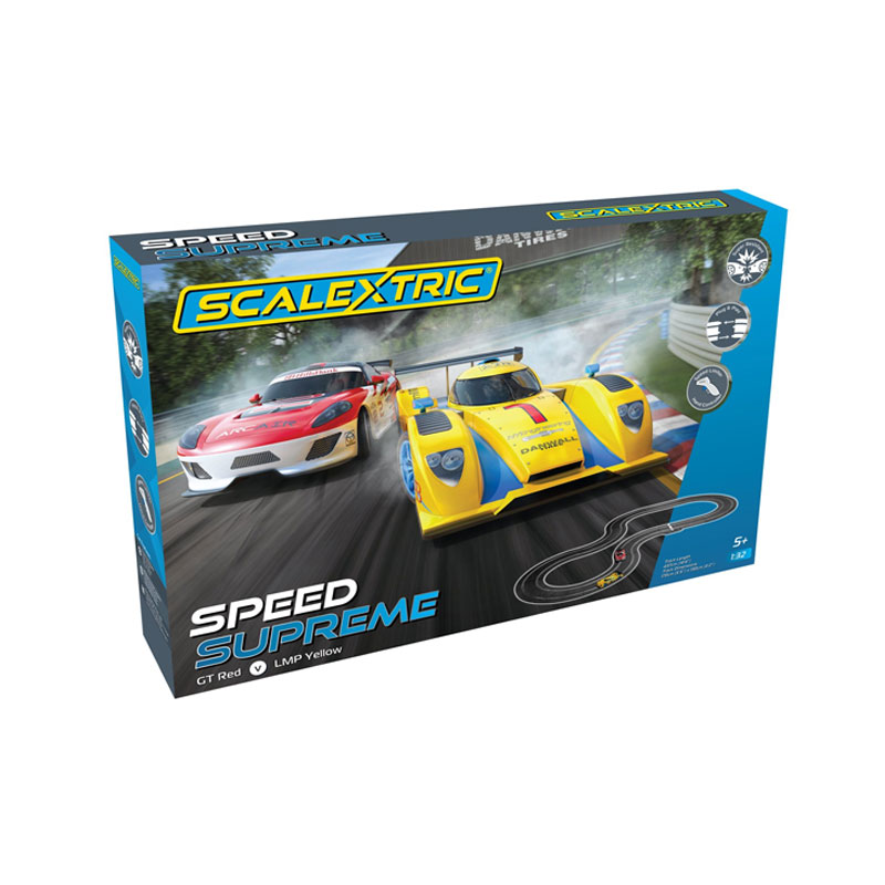Scalextric Speed Supreme 1/32 Slot Car Track Set