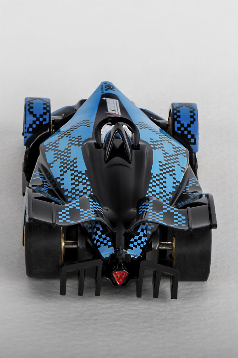 AFX Formula N Black/Blue Mega G+ HO Slot Car (22039)