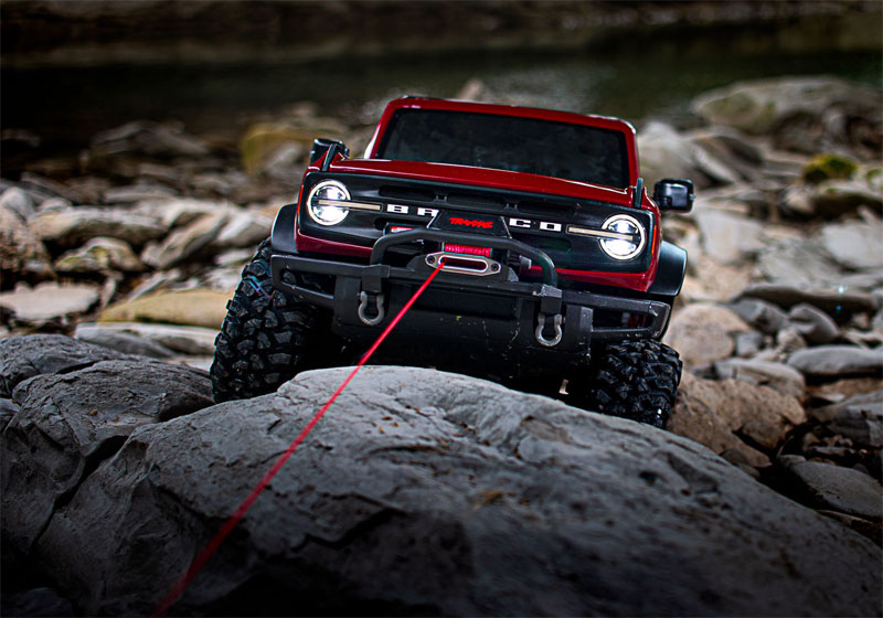 トラクサス　プロスケール®リモートTRX-4およびTRX-6用ウインチ 8855 Traxxas Pro Scale Winch Kit with Wireless Controller for TRX-4 and
