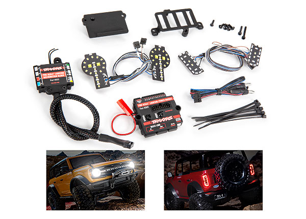 Traxxas 2021 TRX-4 Ford Bronco Pro Scale Complete LED Light Set