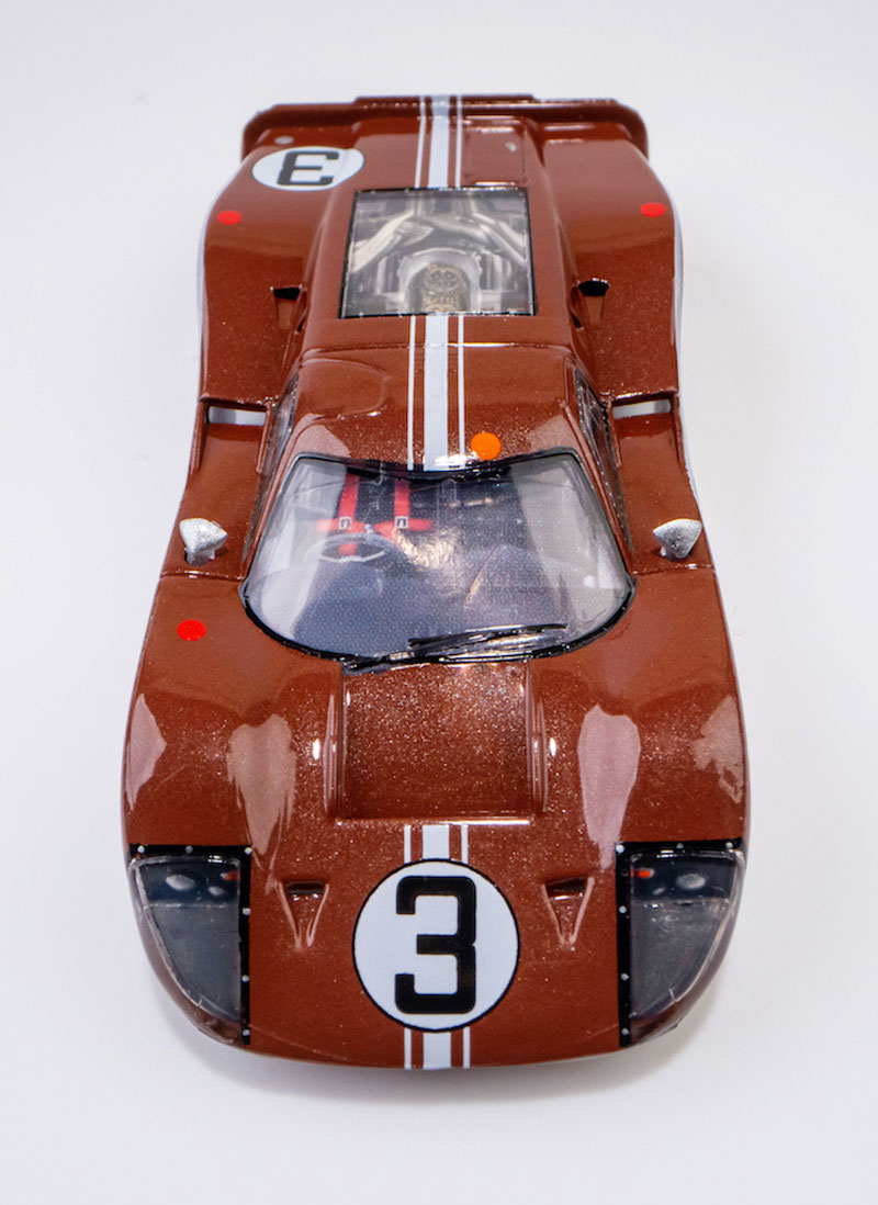 AFX 1967 Ford GT40 MKIV #3 LeMans Mega G+ HO Slot Car