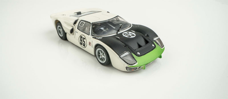 AFX 1966 Ford GT40 MKII #95 Daytona Mega G+ HO Slot Car