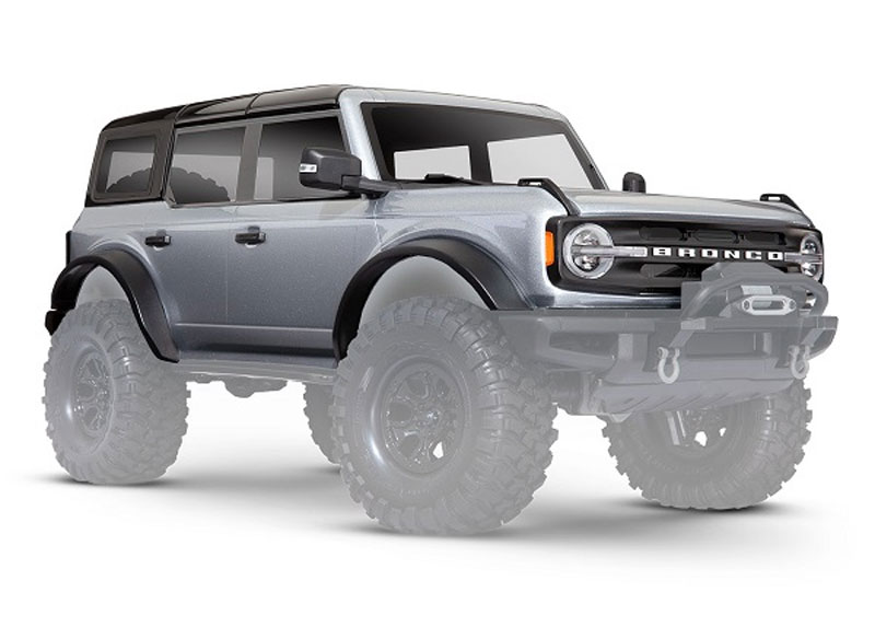 Traxxas TRX-4 2021 Ford Bronco (Iconic Silver) Body Complete