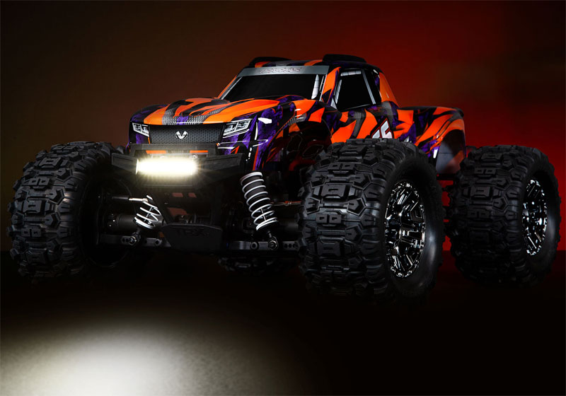 Traxxas Complete LED Light Set: Hoss 4x4 Action