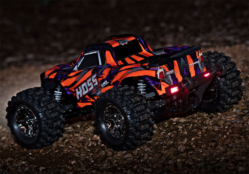 Traxxas Complete LED Light Set: Hoss 4x4 Action