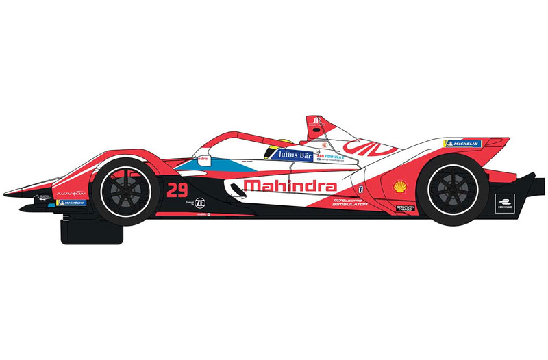 Scalextric Formula E Mahindra Racing - Alexander Sims 1/32 Slot Car