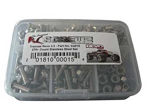 RC Screwz Traxxas Revo 3.3 Stainless Steel Screw S