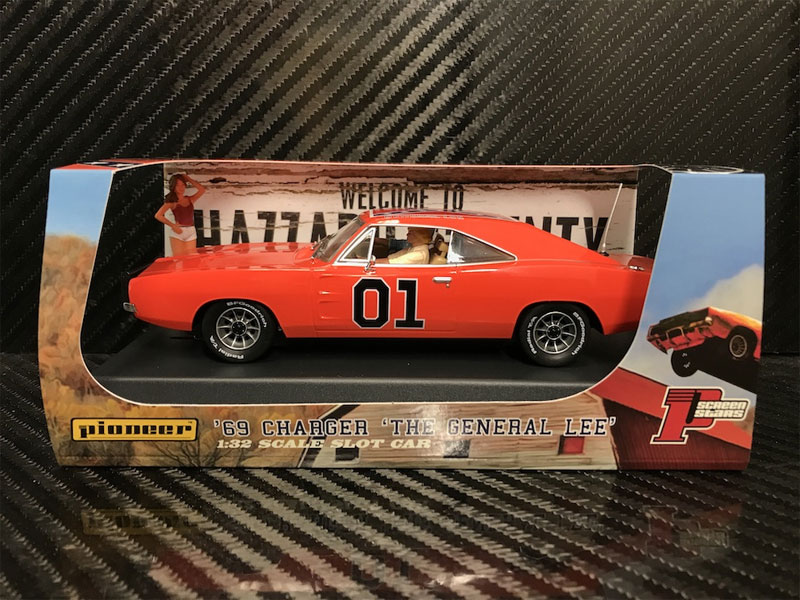 Pioneer 1969 Dodge Charger 'General Lee' 1/32 Slot Car