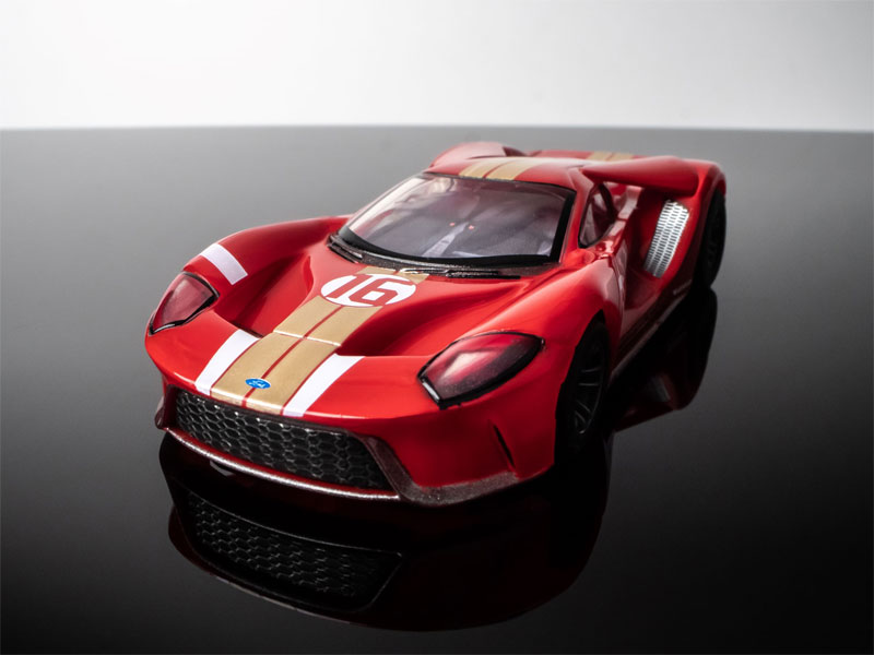 AFX 2022 Ford GT Heritage #16 Mega G+ HO Slot Car