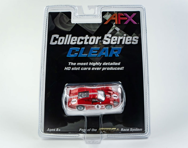 AFX Ford GT40 MKIV #1 Red Mega G+ HO Slot Car