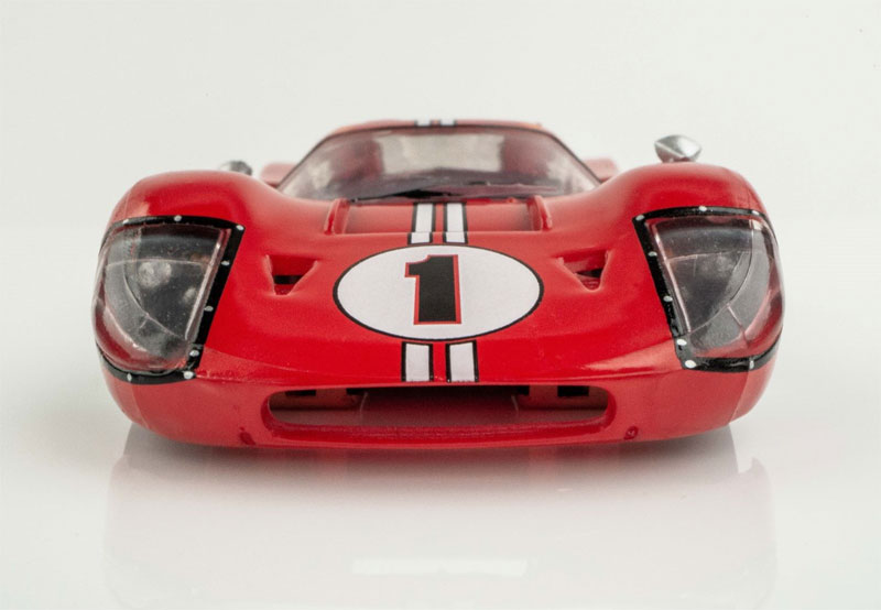 AFX Ford GT40 MKIV #1 Red G+ HO Slot Car