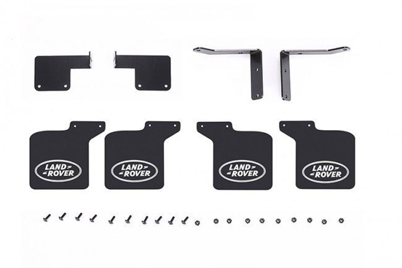 GPM TRX4 Defender Trail Crawler Mud Flap Set (BLACK)