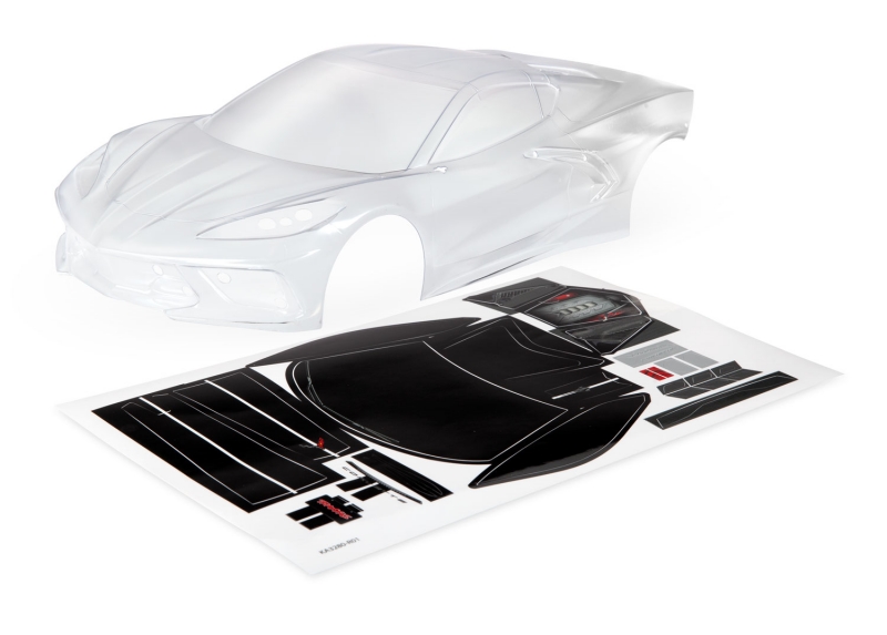 Chevrolet Corvette Stingray Body (#9311) with Decals