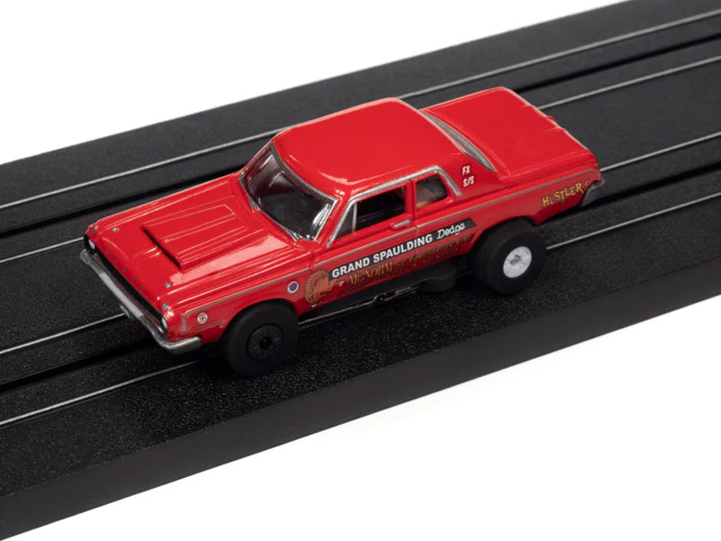 Auto World 1964 Dodge 330 "Mr. Norm's" (Red) Cars N Coffee Thunderjet HO Slot Car