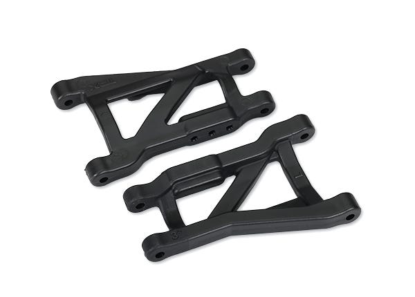 These are the Traxxas Heavy Duty Rear Suspension Arms, Black (2)