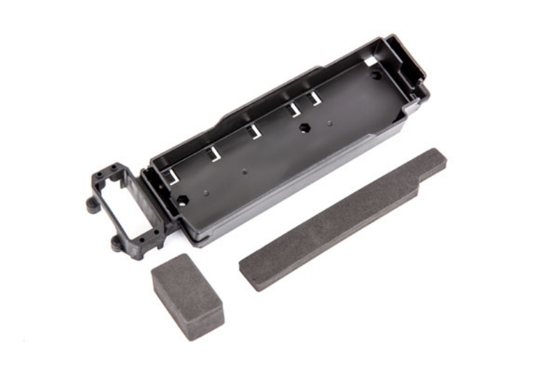 This is the Traxxas Sledge Battery Tray