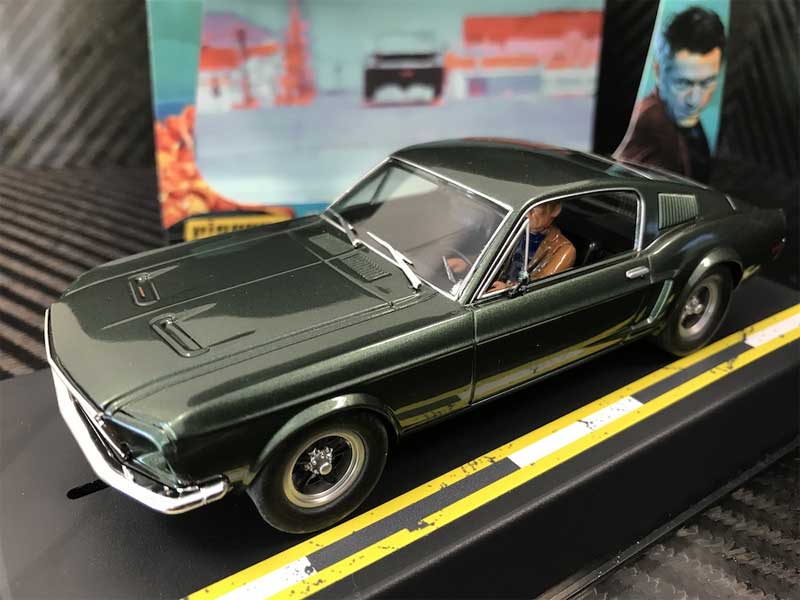 Pioneer 1968 Ford Mustang 390 GT 'Steve McQueen BULLITT' 1/32 Slot Car