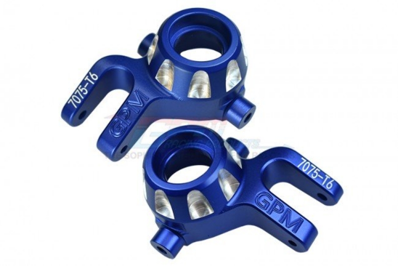 GPM Aluminum Front Knuckle Arms For Sledge (Blue)