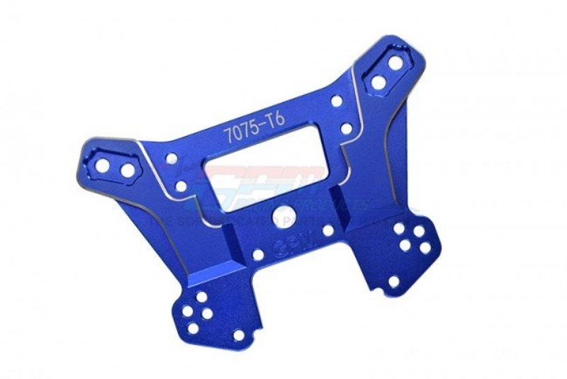 GPM Aluminum Front Damper Plate for Sledge (Blue)