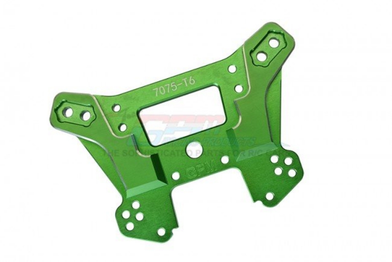 GPM Aluminum Front Damper Plate for Sledge (Green)