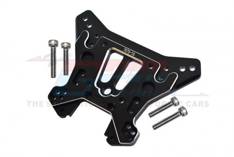 GPM Aluminum Rear Damper Plate for Sledge (Black)