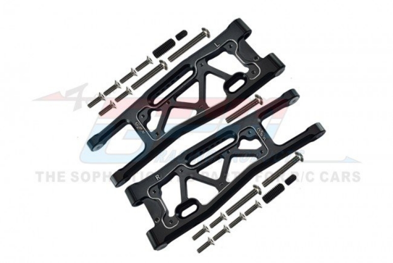 GPM Aluminium Front Lower Arms w/ Hardware (Black)