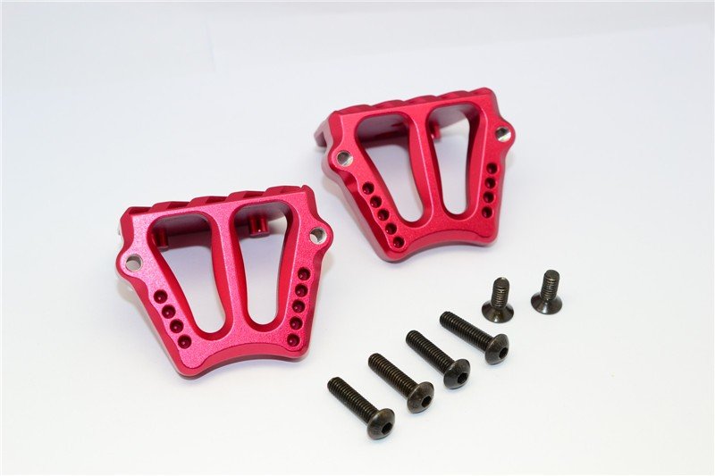 GPM Aluminum Motor Heat Sink Mount for X-Maxx (Red)