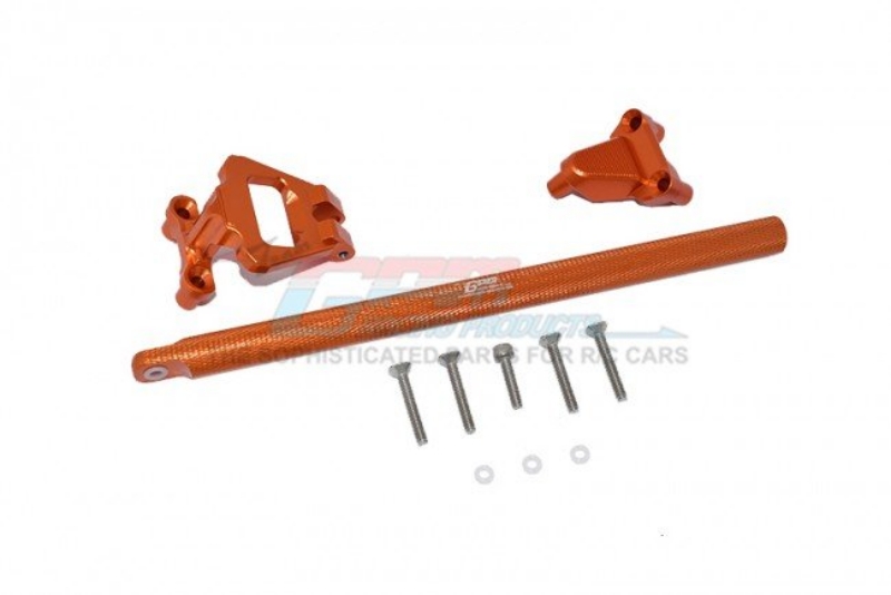 GPM Aluminum Center Brace Bar For Hoss 4x4 (Orange)