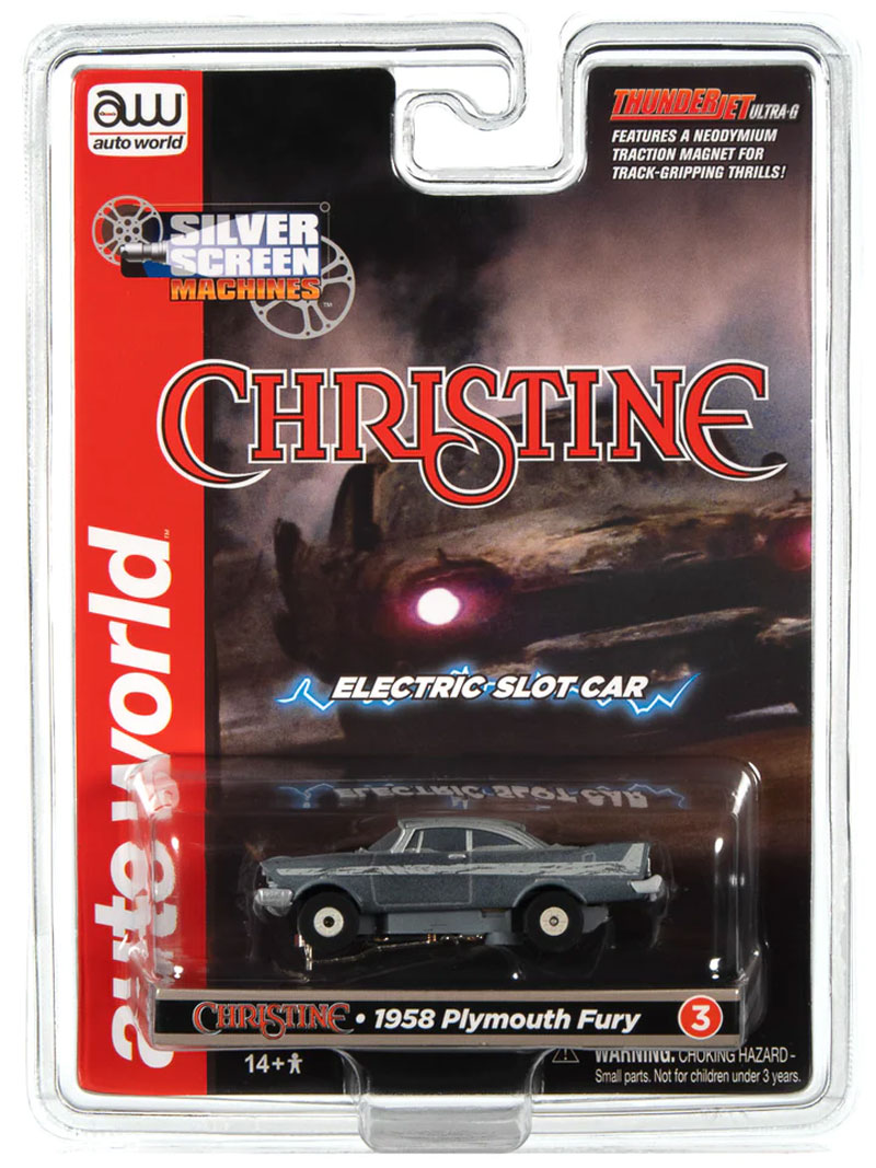 Auto World Christine - 1958 Plymouth Fury (After Fire) Thunderjet