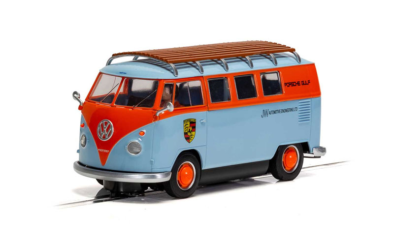 Scalextric VW T1b Microbus - ROFGO Gulf Collection - JW Automotive 1/32 Slot Car