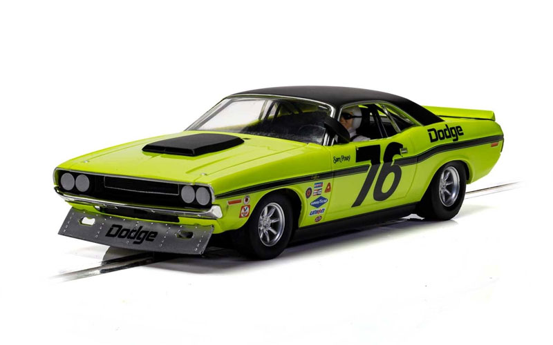 Scalextric Dodge Challenger - Sam Posey No.76 1/32 Slot Car