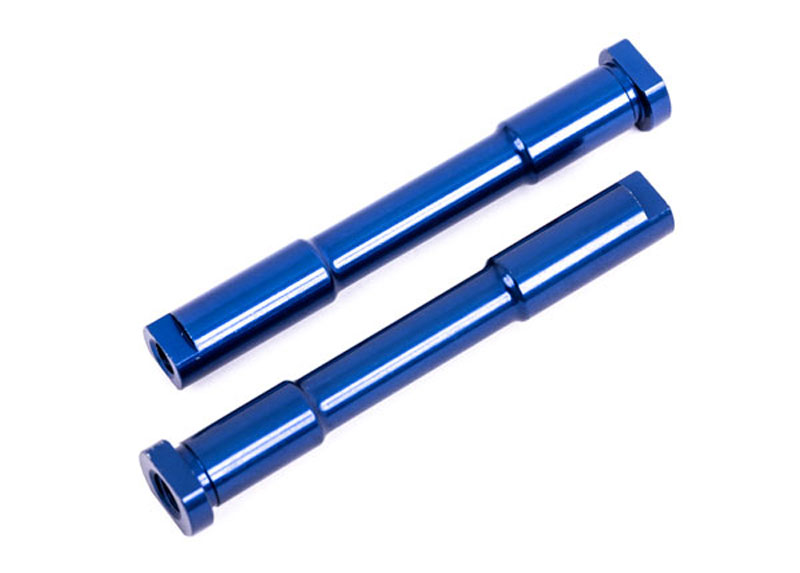 Traxxas Aluminum Sledge Bellcrank Posts, Steering (Blue-Anodized)