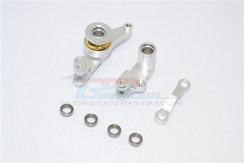 GPM Aluminum Alloy Steering Assembly (Silver)