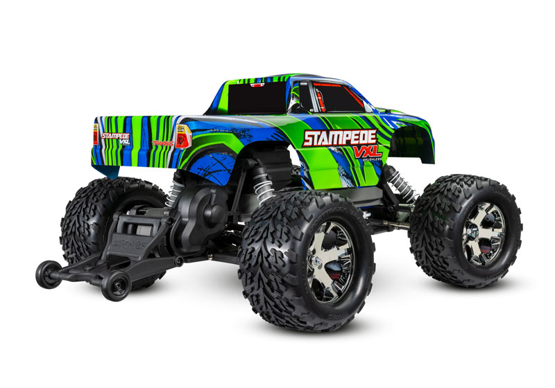 Traxxas Stampede VXL Brushless 2WD RC Truck w/TSM & Pro Series Magnum 272R (no batt/charger)