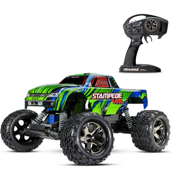 Traxxas Stampede VXL Brushless 2WD RC Truck w/TSM & Pro Series