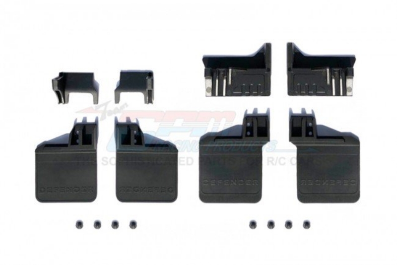 GPM TRX4 Polyurethane Front Rear Skid Plate Upgrade Kit