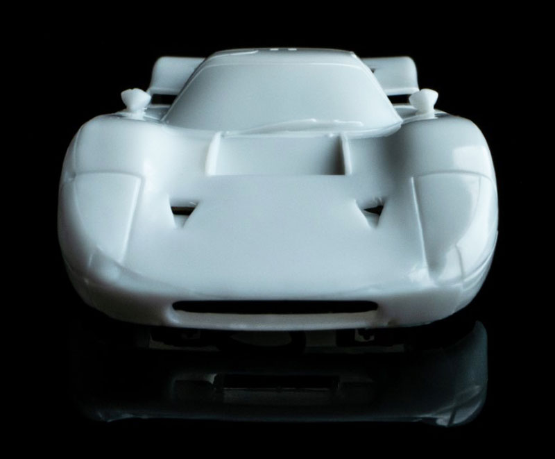 AFX Ford GT40 MK IV Paintable Mega G+ HO Slot Car