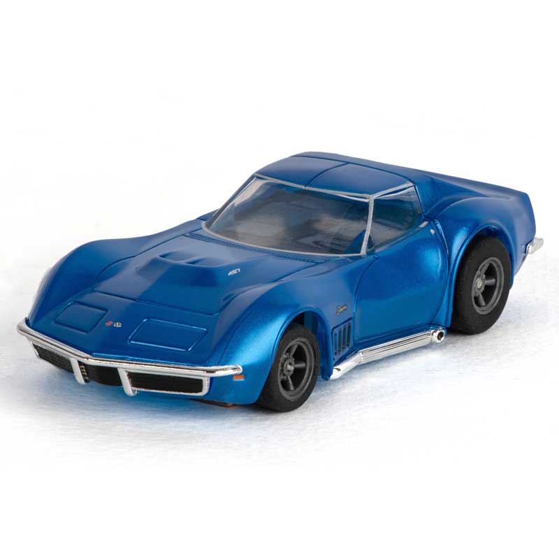 AFX America's Sports Car Chevy Corvette 32-Foot Mega G+ HO Slot Car Track Set w/Bonus Cars