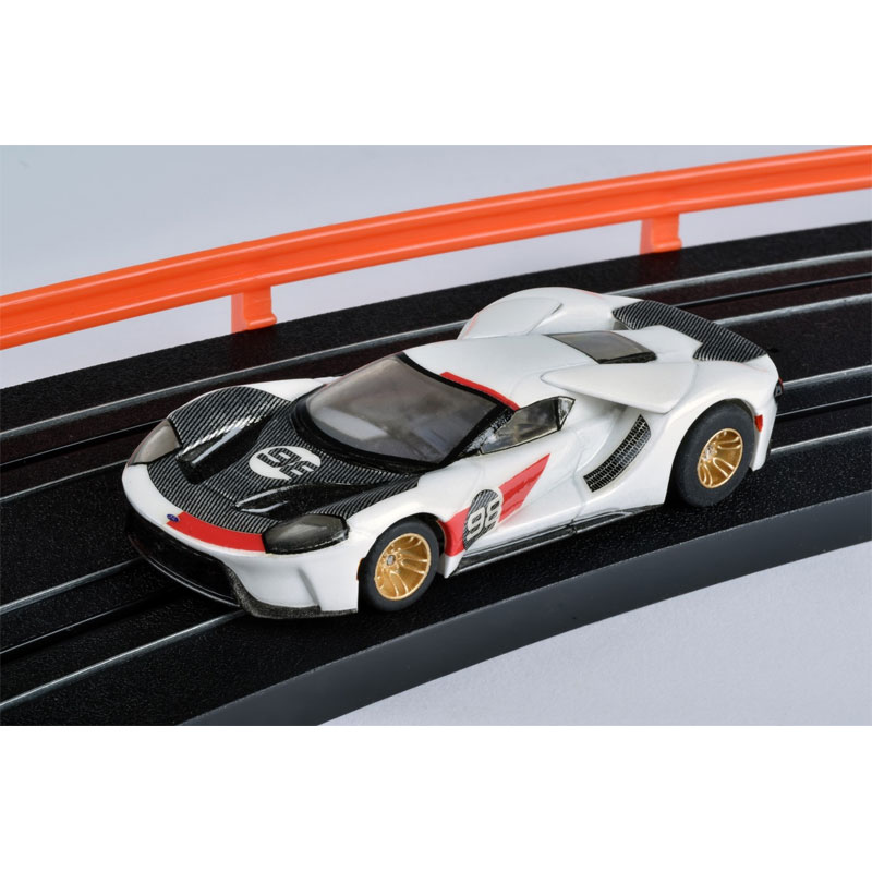 AFX America's Sports Car Chevy Corvette 32-Foot Mega G+ HO Slot Car Track Set w/Bonus Cars