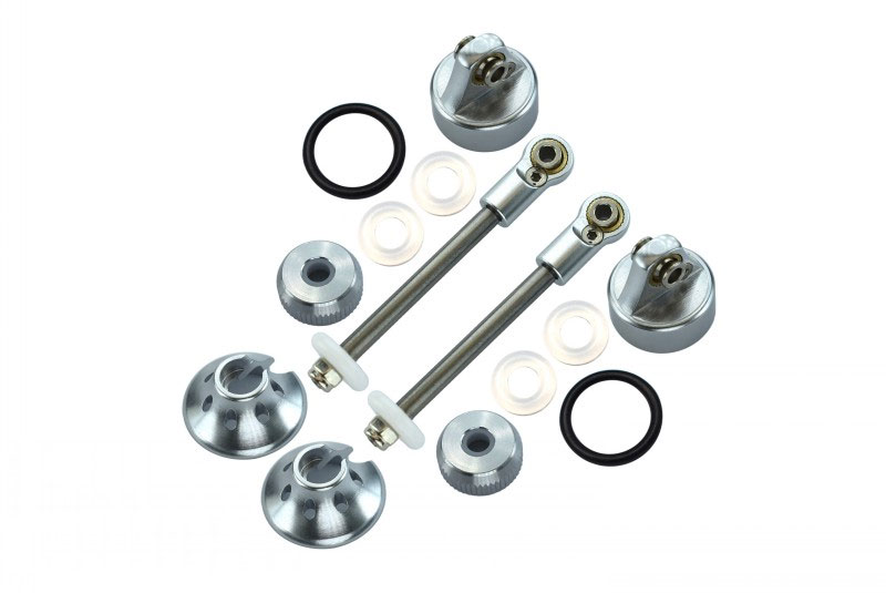 GPM Alloy Rebuild Kit Front Damper For Slash Rustler Stampede 4x4  (Silver)