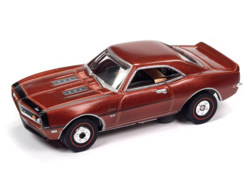 Auto World 1968 Chevrolet Camaro (Bronze) Yenko Thunderjet HO Slot Car