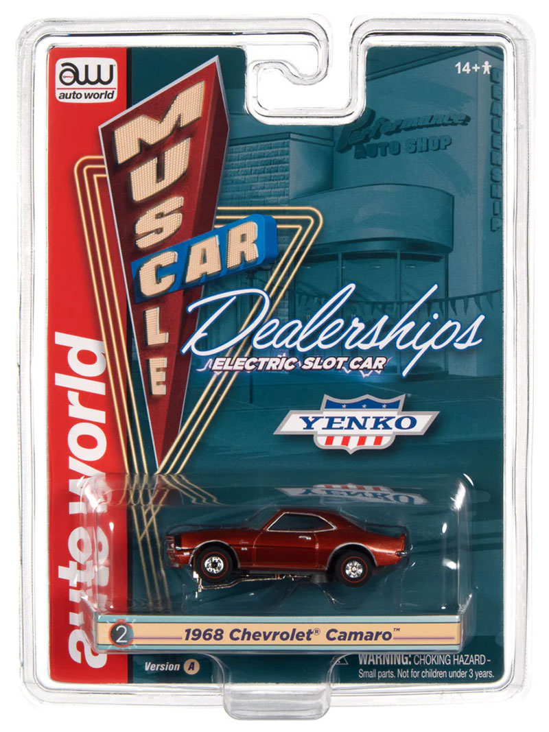 Auto World 1968 Chevrolet Camaro (Bronze) Yenko Thunderjet HO Slot Car