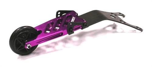 Integy EVO-4 Aluminum Wheelie Bar Purple Savage X