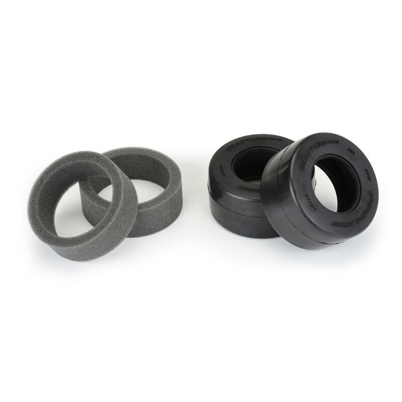 Pro-Line Reaction+ HP Wide SC Belted Drag Racing Tires